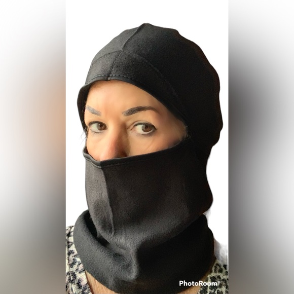 2 one SZ Men’s thermal fleece ski masks NEW, one w airflow filter for warmth. - Picture 12 of 13